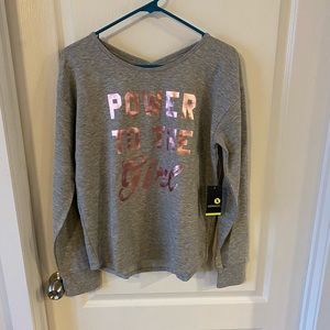 Girls pull over sweater